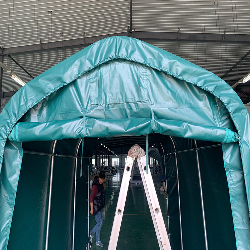 پورت ماشین قابل حمل سایبان PVC 2.4x3.6 ضد باران