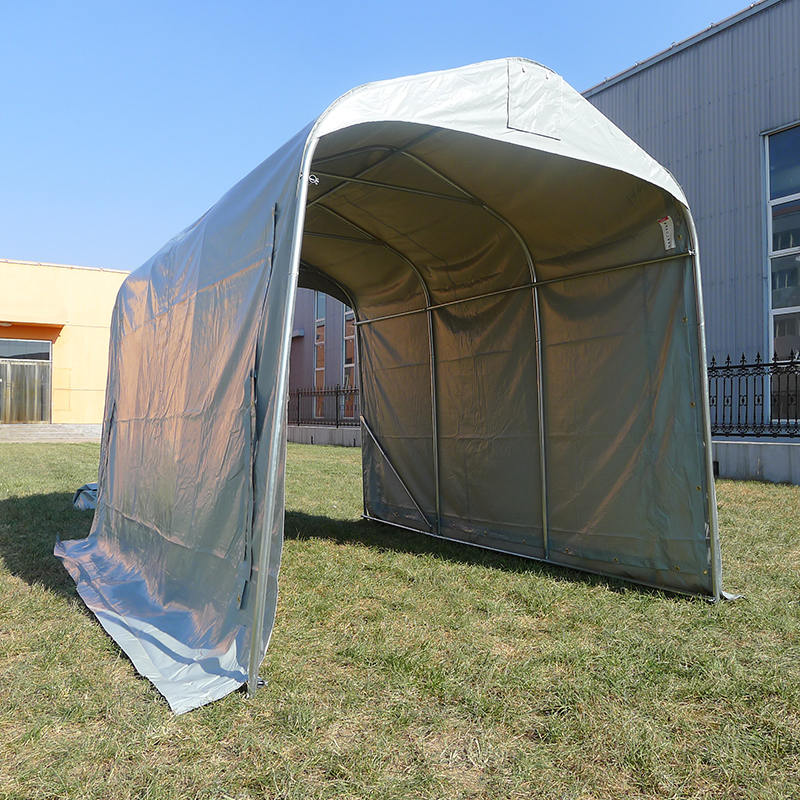 چادر ذخیره سازی قابل حمل گاراژ موقت PVC 2.44x3.66 (8 