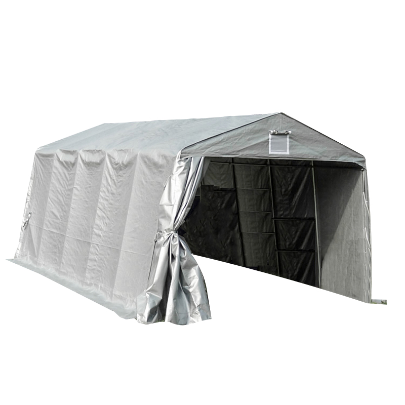 گاراژ سرپناه ماشین قابل حمل بوم مقاوم در برابر اشعه ماوراء بنفش 3.3x6.1 متر (11 