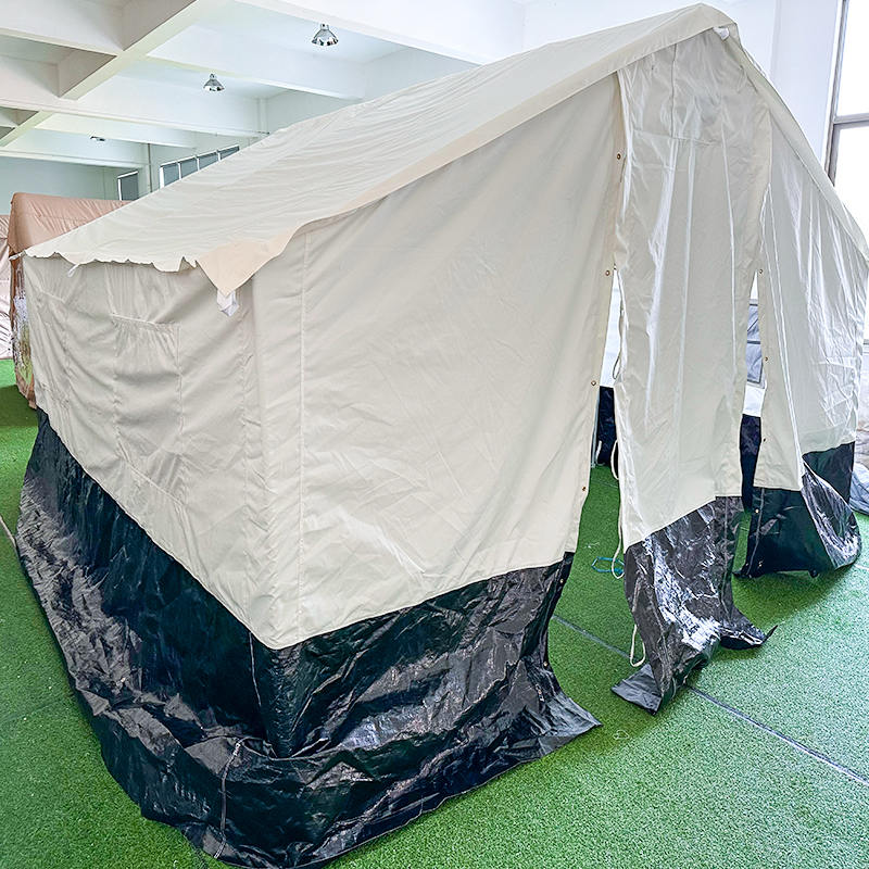 ICRC IFRC کمیساریای عالی پناهندگان سازمان ملل متحد در امور پناهندگان چادر خانوادگی دو نفره تاشو استاندارد 5 نفره برای همه شرایط آب و هوایی