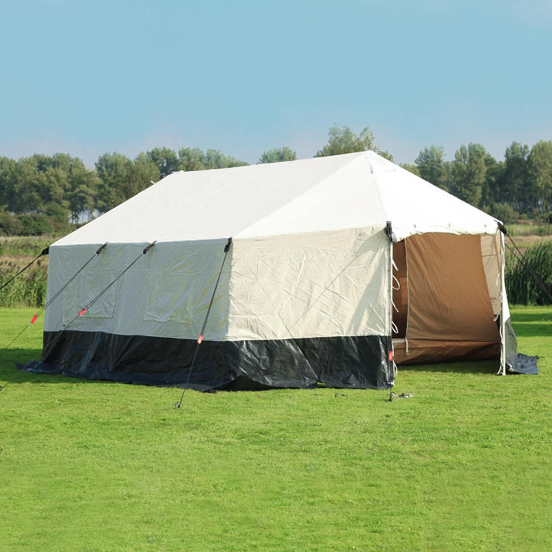 ICRC IFRC کمیساریای عالی پناهندگان سازمان ملل متحد در امور پناهندگان چادر خانوادگی دو نفره تاشو استاندارد 5 نفره برای همه شرایط آب و هوایی