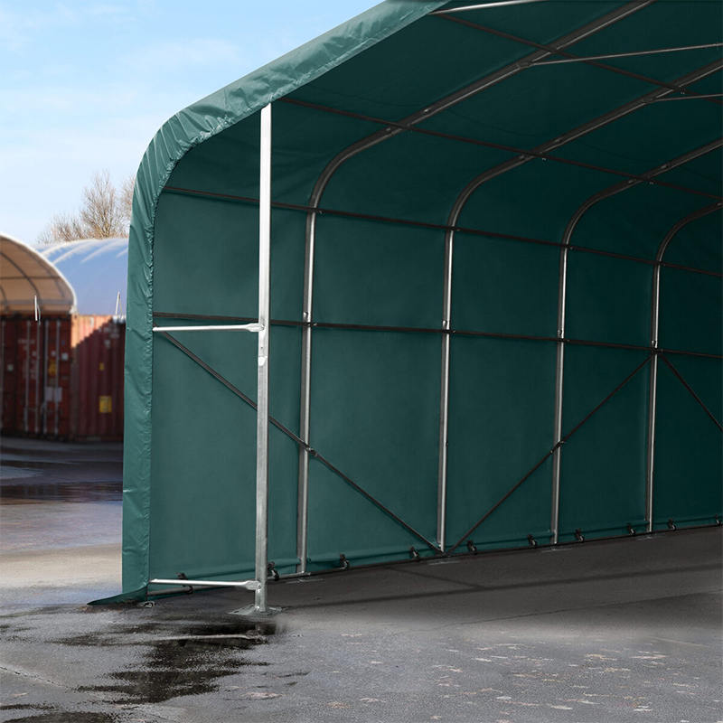 چادر انبار موقت قاب فولادی کاملا گالوانیزه 6X6 2.6 متری