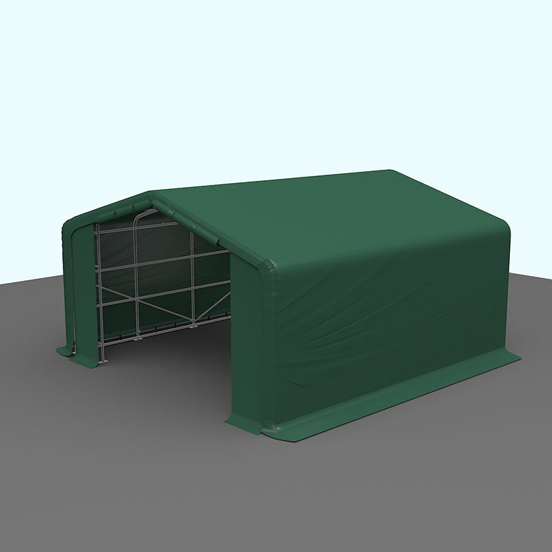 چادر انبار موقت قاب فولادی کاملا گالوانیزه 6X6 2.6 متری