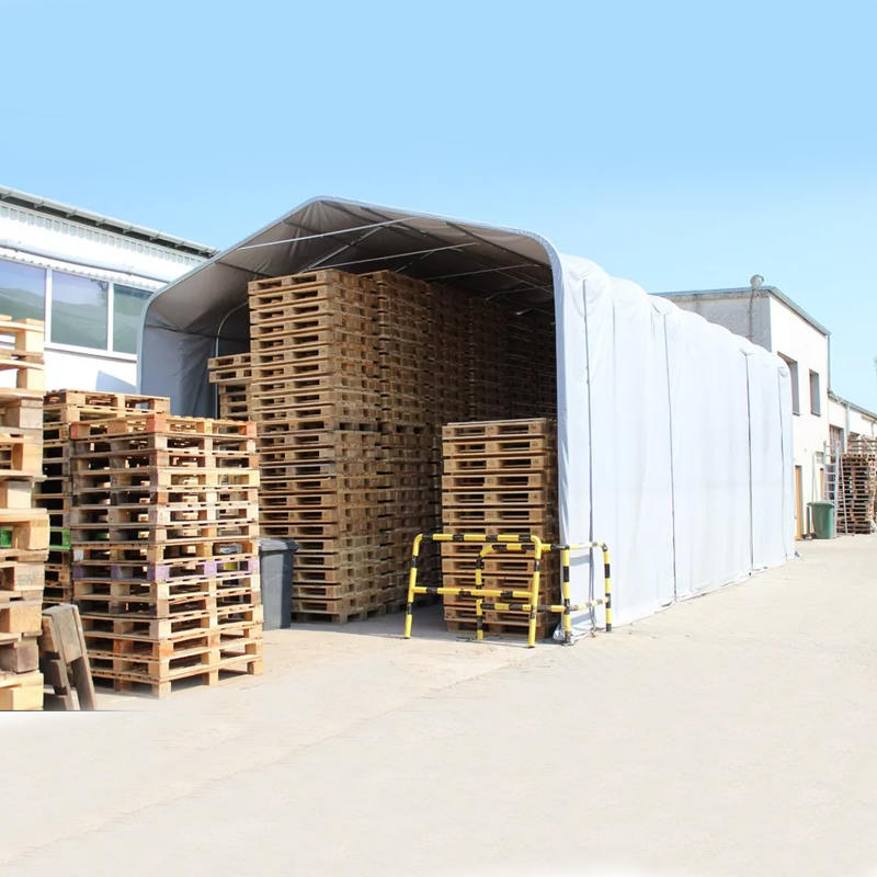 8X12 4 متر ارتفاع جانبی مقاوم در برابر اشعه ماوراء بنفش انبار سایه چادر آفتاب پناه