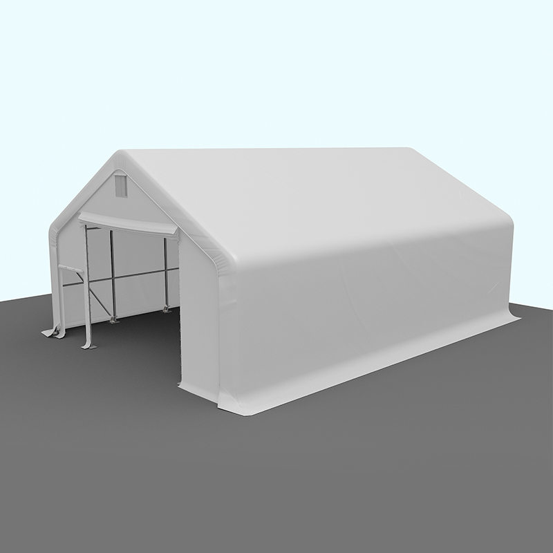 چادر بزرگ انبار سبز صنعتی 8X12m-3m انبار پی وی سی