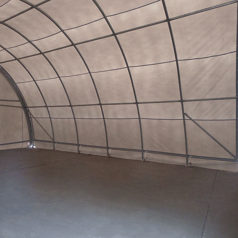 9x12mx4.5 چادر انباری قوسی، سالن چادر طاق گرد