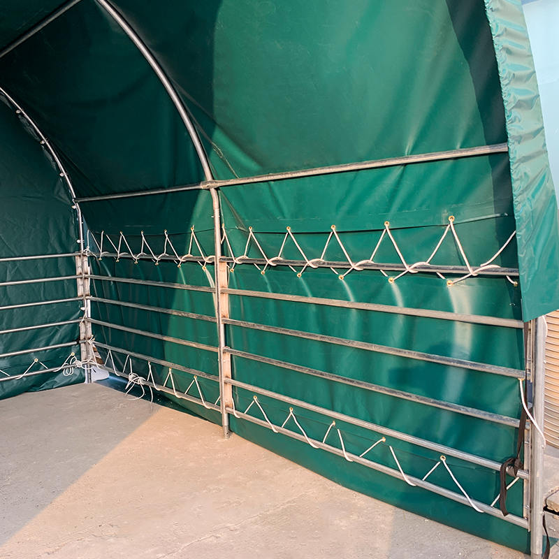 4x4mx3.15m پناهگاه دام قابل حمل برای اسب، گاو، گوسفند