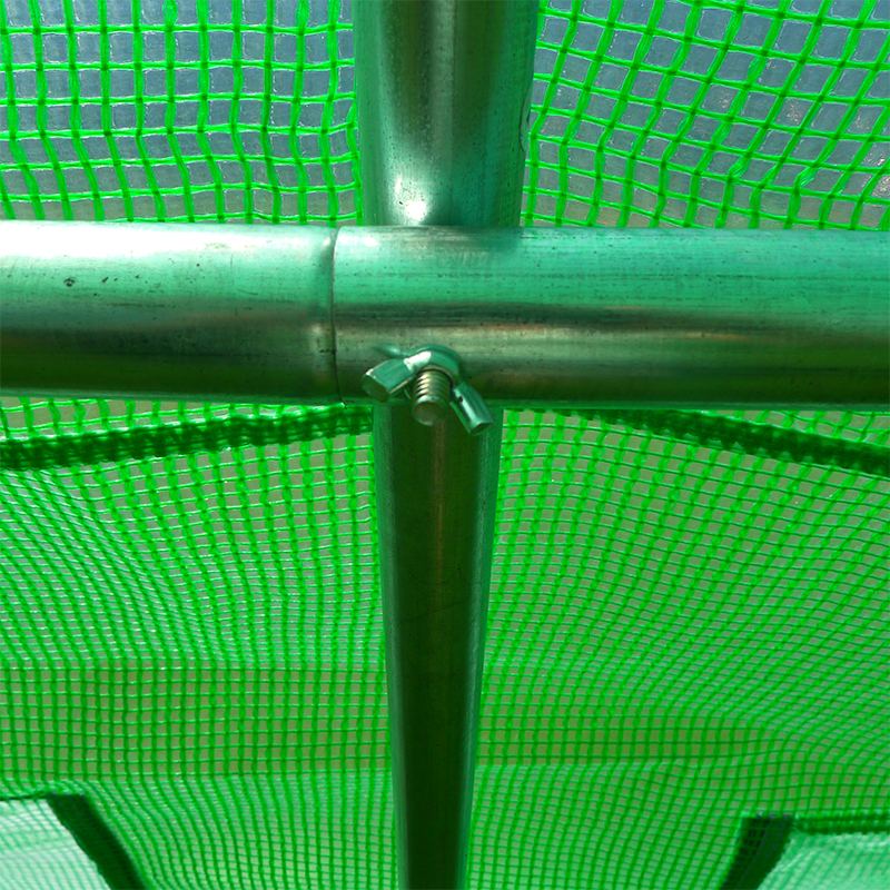 گلخانه های پلی تونل بزرگ 4x10x2.3 متر