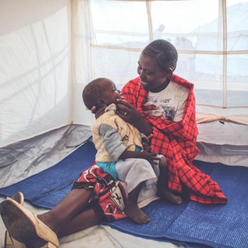 تشک خواب مصنوعی 1 نفره استاندارد UNHCR