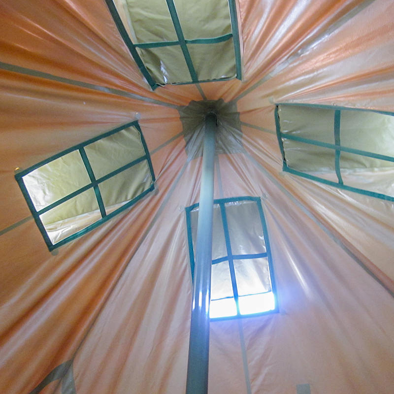 چادر امدادی 5x5 متری 8-12 نفره چادر ارتش بوم