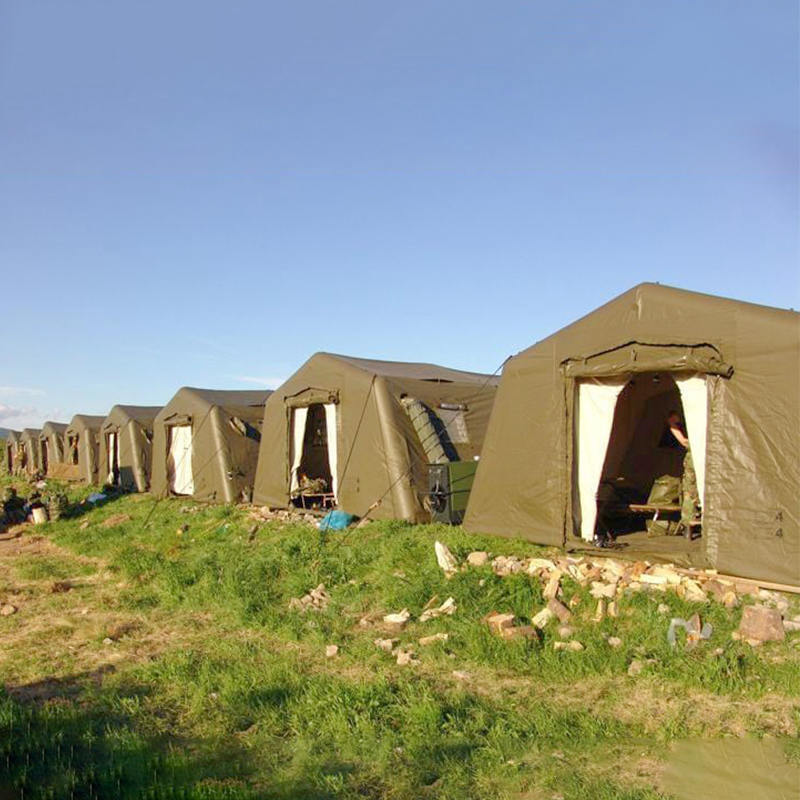 پناهگاه های بادی کم فشار چند منظوره کوچک استقرار سریع 5.6x5.15 متر