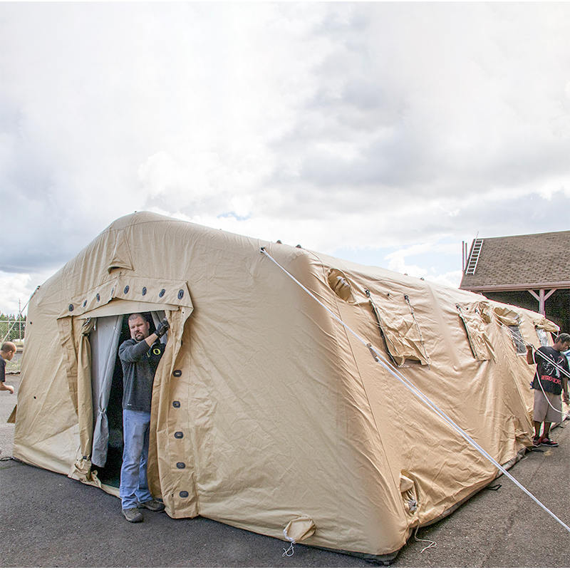 چادر بادی کم فشار 5.6x9.95m چند منظوره استقرار سریع متوسط