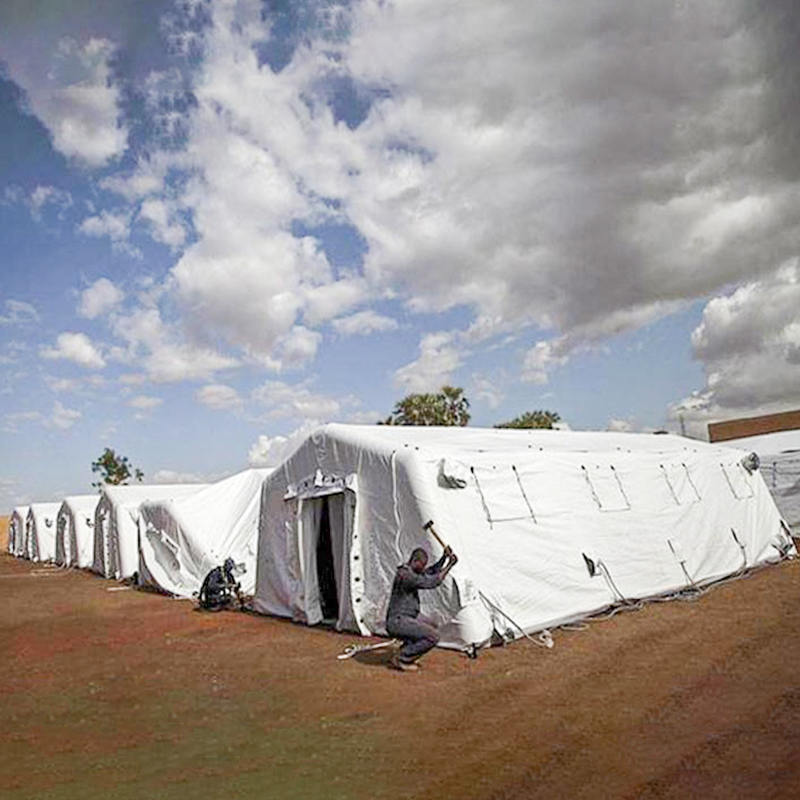 چادر بادی کم فشار 5.6x9.95m چند منظوره استقرار سریع متوسط