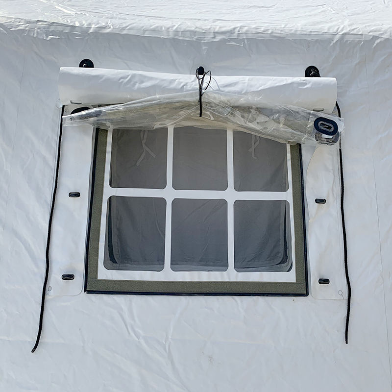 30 متر مربع چادر بادی داروخانه Red-Cross