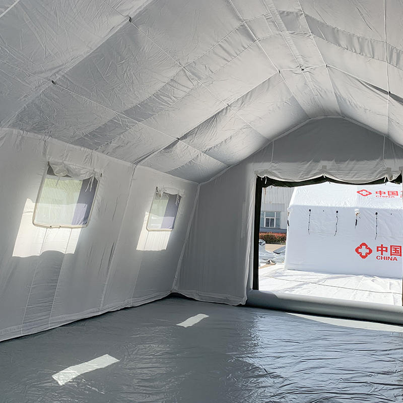 چادر بادی فرماندهی نظامی استقرار سریع 30 متر مربع