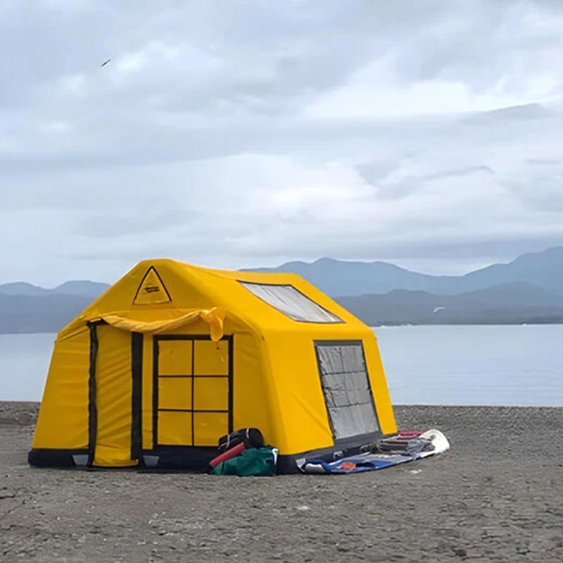 چادر مسافرتی بادی 8-10 نفره چهار فصل گلامور ضد حریق و ضد باکتری