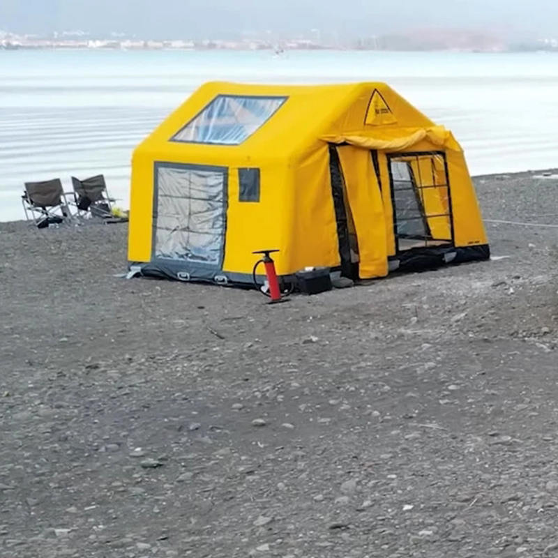 چادر مسافرتی بادی 8-10 نفره چهار فصل گلامور ضد حریق و ضد باکتری