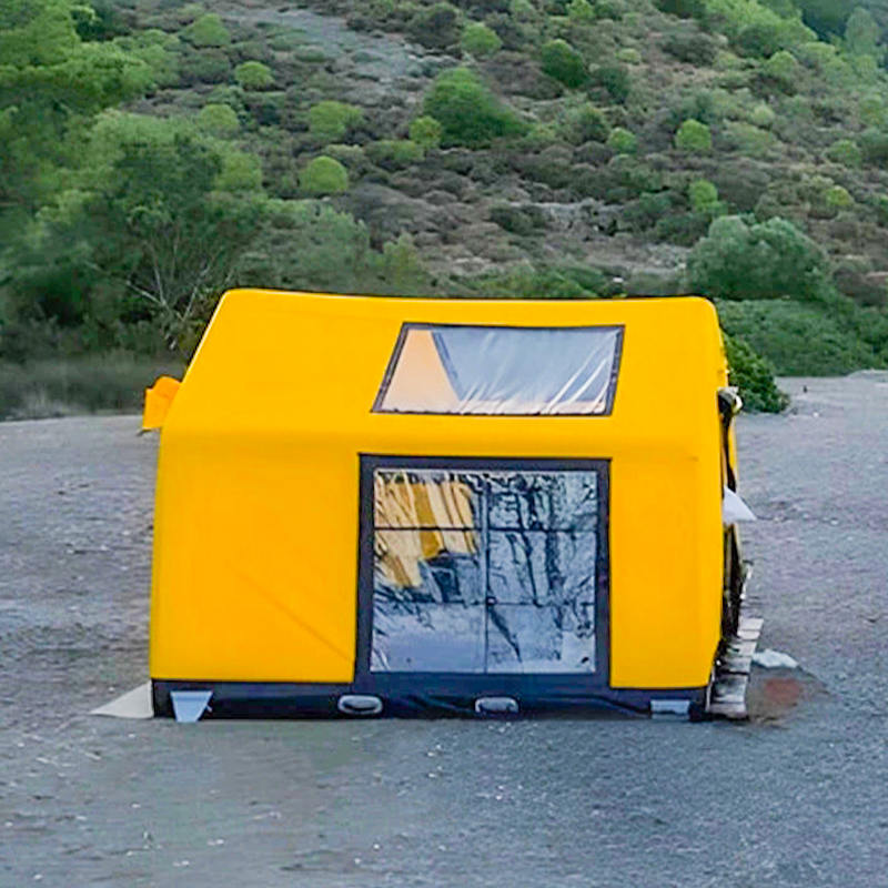 چادر مسافرتی بادی 8-10 نفره چهار فصل گلامور ضد حریق و ضد باکتری