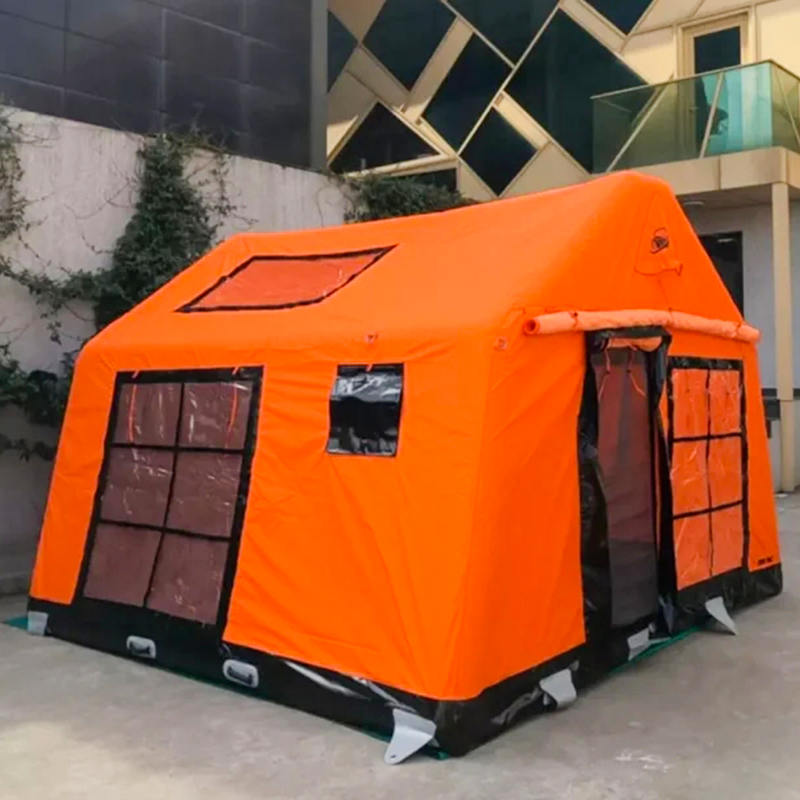 چادر مسافرتی بادی 8-10 نفره چهار فصل گلامور ضد حریق و ضد باکتری