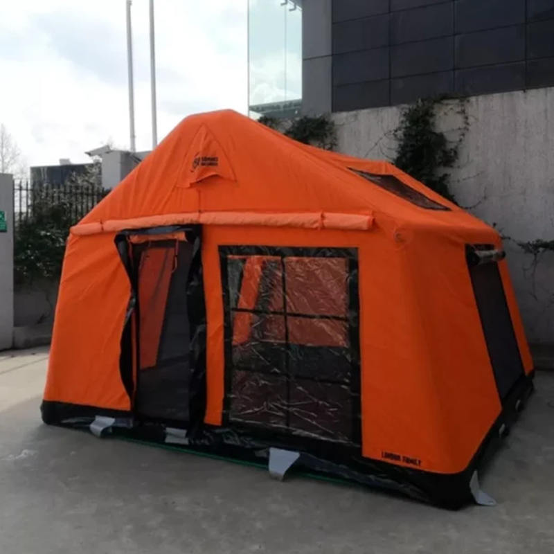 چادر مسافرتی بادی 8-10 نفره چهار فصل گلامور ضد حریق و ضد باکتری